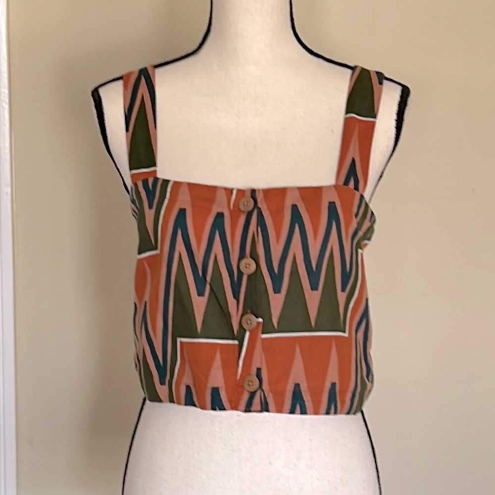 Veronica Beard Tiffany Crop Top